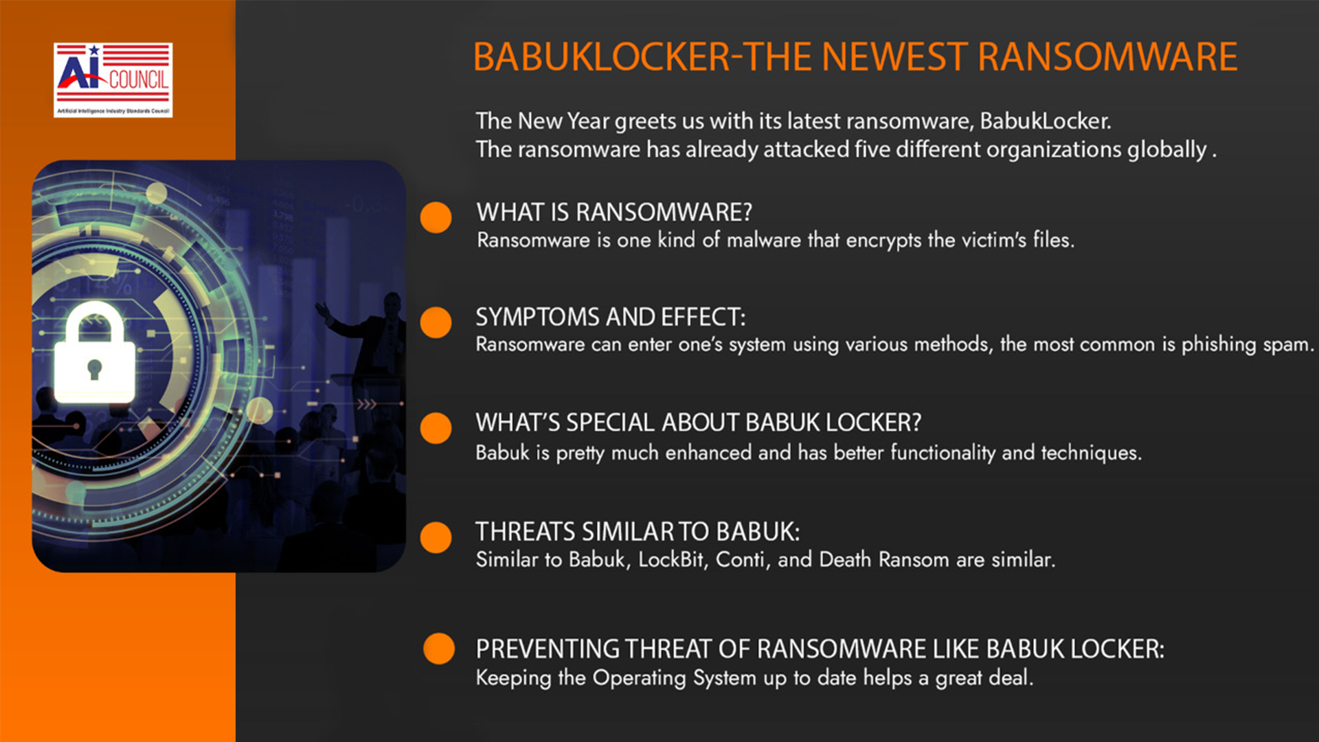 Babuk Locker- The Newest Ransomware Babuk Locker- The Newest Ransomware